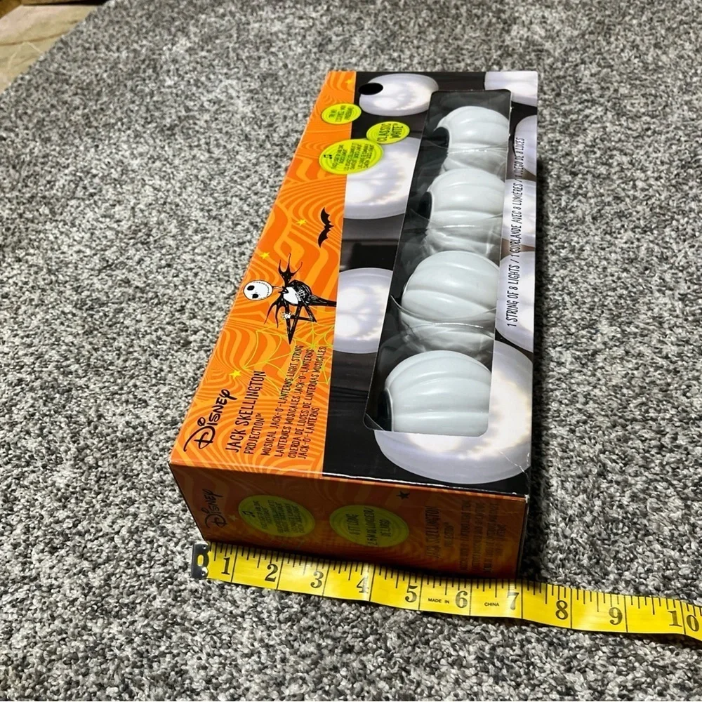 Nightmare Before Christmas Halloween String Lights Jack Skellington Talking Sing